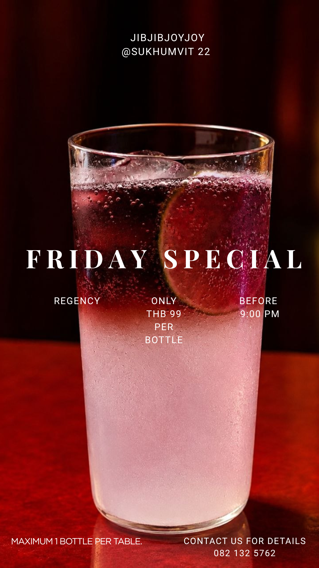 Friday Special. Regency ฿99